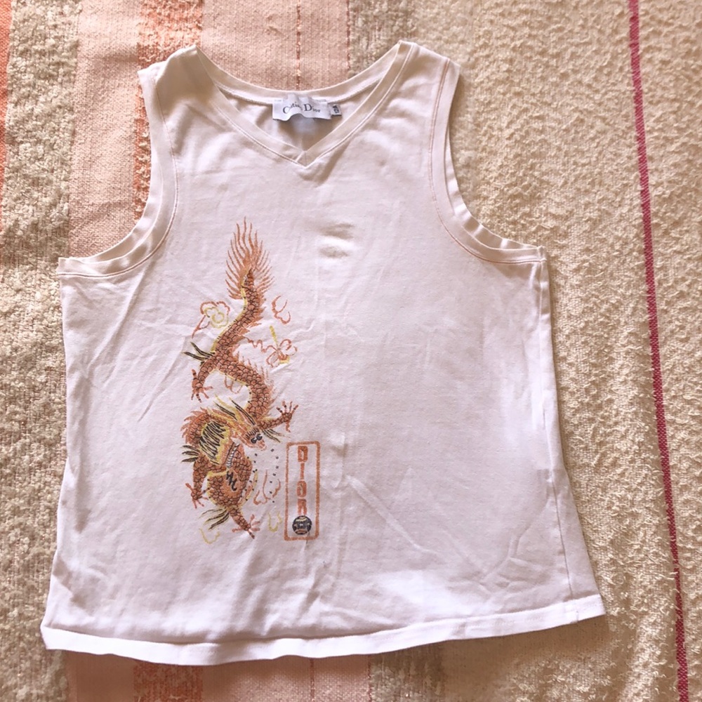 Christian Dior dragon top